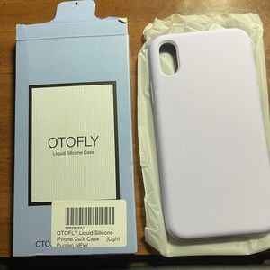 Iphone X/XS silicon case Lavender